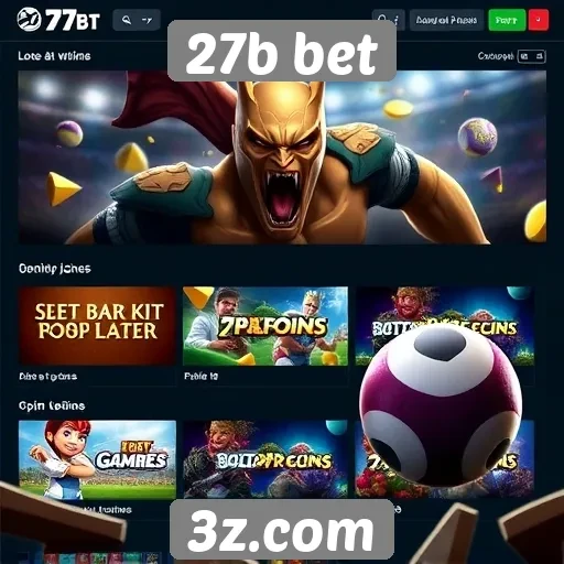 Análise dos jogos disponíveis no site 27b bet